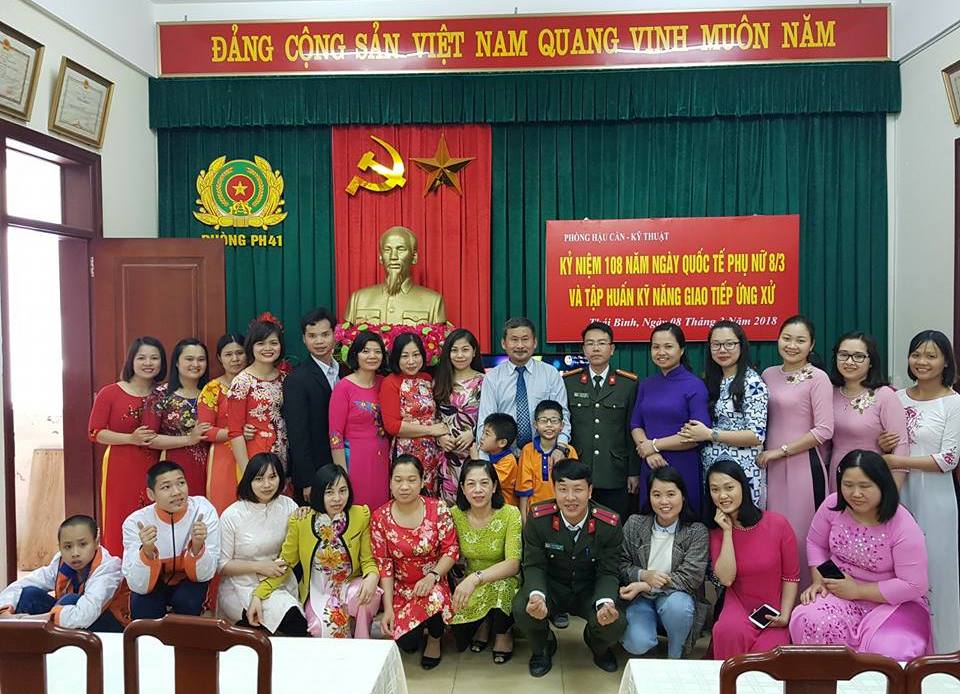 Tâm Việt đào tạo cho Công An Tỉnh Thái BInh